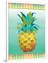 Island Time Pineapples VI-Beth Grove-Framed Art Print