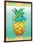 Island Time Pineapples VI-Beth Grove-Framed Art Print