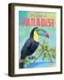 Island Time Toucan II-Beth Grove-Framed Art Print