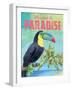 Island Time Toucan II-Beth Grove-Framed Art Print