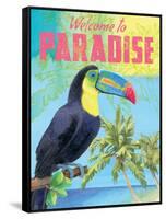 Island Time Tucan II Bright-Beth Grove-Framed Stretched Canvas