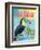 Island Time Tucan II Bright-Beth Grove-Framed Art Print