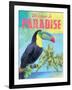 Island Time Tucan II Bright-Beth Grove-Framed Art Print