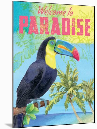 Island Time Tucan II Bright-Beth Grove-Mounted Art Print