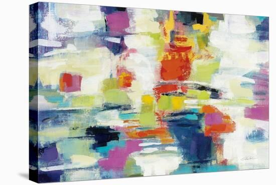 Island Town Bright-Silvia Vassileva-Stretched Canvas