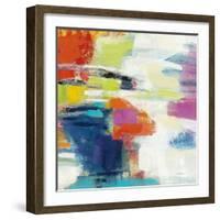 Island Town III Bright-Silvia Vassileva-Framed Art Print