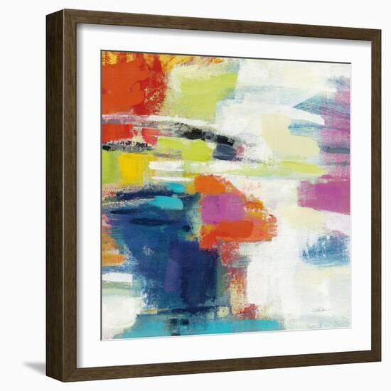 Island Town III Bright-Silvia Vassileva-Framed Art Print