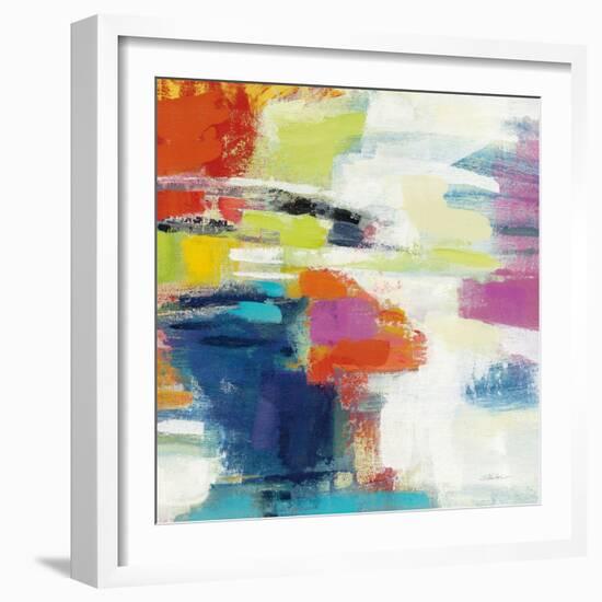 Island Town III Bright-Silvia Vassileva-Framed Art Print