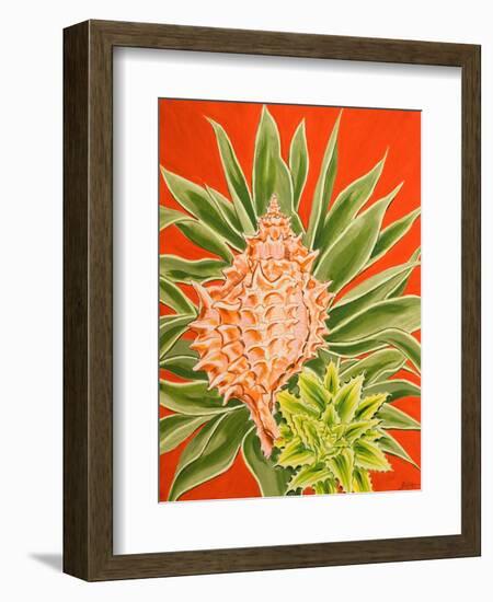 Island Treasures II-Linda Baliko-Framed Art Print