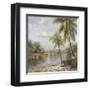 Island Tropics ll-Hannah Paulsen-Framed Art Print