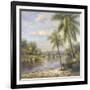 Island Tropics ll-Hannah Paulsen-Framed Art Print