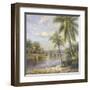 Island Tropics ll-Hannah Paulsen-Framed Art Print