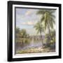 Island Tropics ll-Hannah Paulsen-Framed Art Print