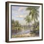 Island Tropics ll-Hannah Paulsen-Framed Premium Giclee Print