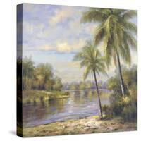 Island Tropics ll-Hannah Paulsen-Stretched Canvas