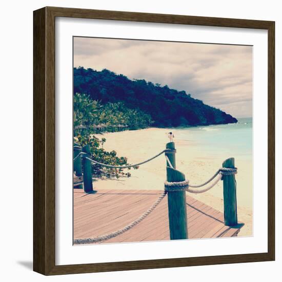 Island Vacation IV-Susan Bryant-Framed Photographic Print