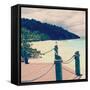 Island Vacation IV-Susan Bryant-Framed Stretched Canvas