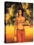 Island Woman I-Migdalia Arellano-Stretched Canvas