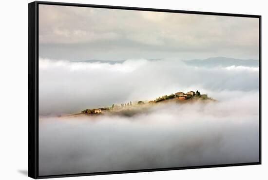 Island-Marcin Sobas-Framed Stretched Canvas