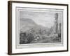 Islanders and Monuments of Easter Island, 1786-Gaspard Duche de Vancy-Framed Giclee Print
