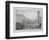 Islanders and Monuments of Easter Island, 1786-Gaspard Duche de Vancy-Framed Giclee Print