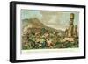 Islanders and Monuments of Easter Island, from the Atlas De Voyage De La Perouse, 1785-88-Gaspard Duche de Vancy-Framed Giclee Print