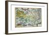 Islandia 16th-Century Map of Iceland-null-Framed Giclee Print