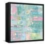 Islands Abstract II Pastel-Piper Rhue-Framed Stretched Canvas