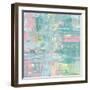 Islands Abstract II Pastel-Piper Rhue-Framed Art Print