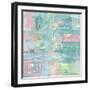 Islands Abstract II Pastel-Piper Rhue-Framed Art Print