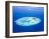 Islands Aerial View, Beautiful Blue Sea around Maldives Islands, Beauty of Nature, Exotic Tourism,-Anna Omelchenko-Framed Photographic Print