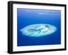 Islands Aerial View, Beautiful Blue Sea around Maldives Islands, Beauty of Nature, Exotic Tourism,-Anna Omelchenko-Framed Photographic Print