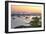 Islands at Sunset at Qiandaohu, 1000 Islands Lake, Lijiang, Yunnan, China, Asia-Andreas Brandl-Framed Photographic Print