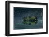 Islands in Lake Eibsee-By-Framed Photographic Print