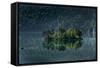 Islands in Lake Eibsee-By-Framed Stretched Canvas