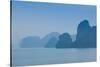 Islands in the Pacific Ocean, Ha Long Bay, Quang Ninh Province, Vietnam-null-Stretched Canvas