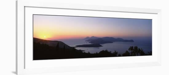 Islands in the Sea, Aeolian Islands, Sicily, Italy-null-Framed Photographic Print