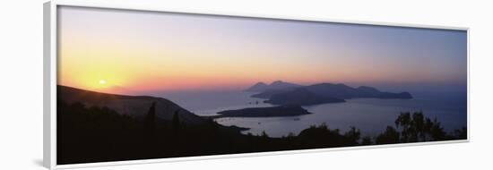 Islands in the Sea, Aeolian Islands, Sicily, Italy-null-Framed Photographic Print