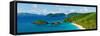 Islands in the Sea, Trunk Bay, St. John, Us Virgin Islands-null-Framed Stretched Canvas