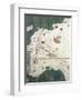 Islands of Central America, Nautical Chart, 16th Century-Juan de la Cosa-Framed Giclee Print