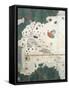 Islands of Central America, Nautical Chart, 16th Century-Juan de la Cosa-Framed Stretched Canvas