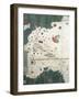 Islands of Central America, Nautical Chart, 16th Century-Juan de la Cosa-Framed Giclee Print