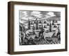 Islands of Thieves (Islas De Los Ladrones-Theodore de Bry-Framed Giclee Print