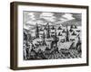 Islands of Thieves (Islas De Los Ladrones-Theodore de Bry-Framed Giclee Print