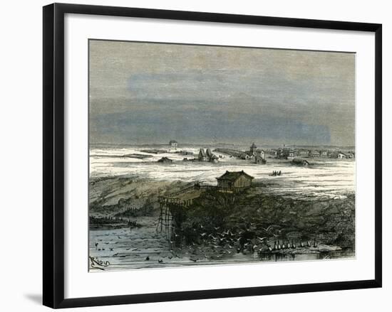 Islay Peru 1869-null-Framed Giclee Print