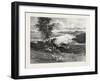 Isle Aux Coudres, and the St. Lawrence, from Les Eboulements, Canada, Nineteenth Century-null-Framed Giclee Print