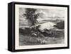 Isle Aux Coudres, and the St. Lawrence, from Les Eboulements, Canada, Nineteenth Century-null-Framed Stretched Canvas