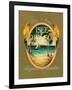 Isle del Sol-Catherine Jones-Framed Art Print