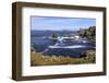 Isle of Fethaland, frothy sea, stacks, cliffs, Isle of Gruney, Scotland-Eleanor Scriven-Framed Photographic Print