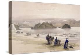 Isle of Graie, Gulf of Akabah, Arabia Petraea, 1839, Plate 108, Vol.III-David Roberts-Stretched Canvas